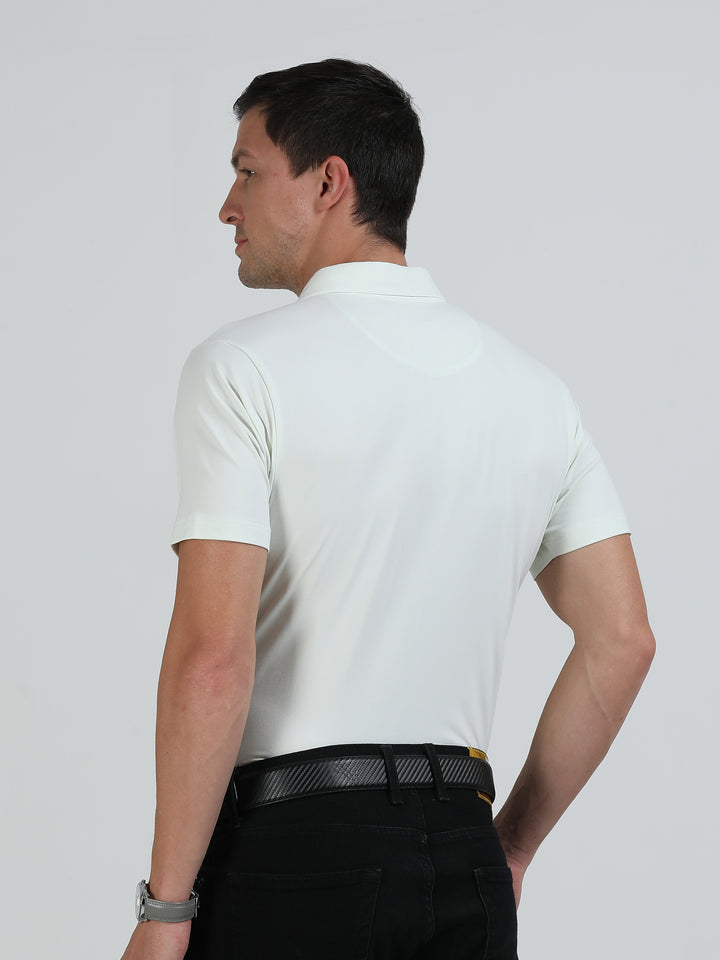 Boston mint supima spandex cotton knit polo