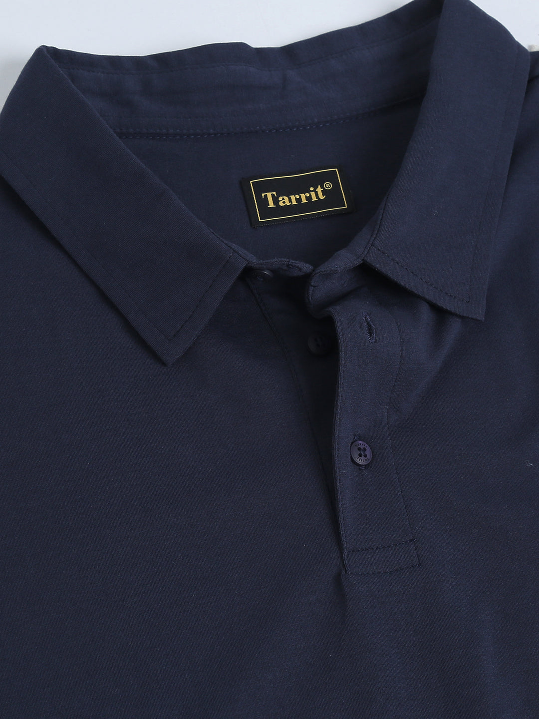 Boston Navy supima spandex cotton knit polo