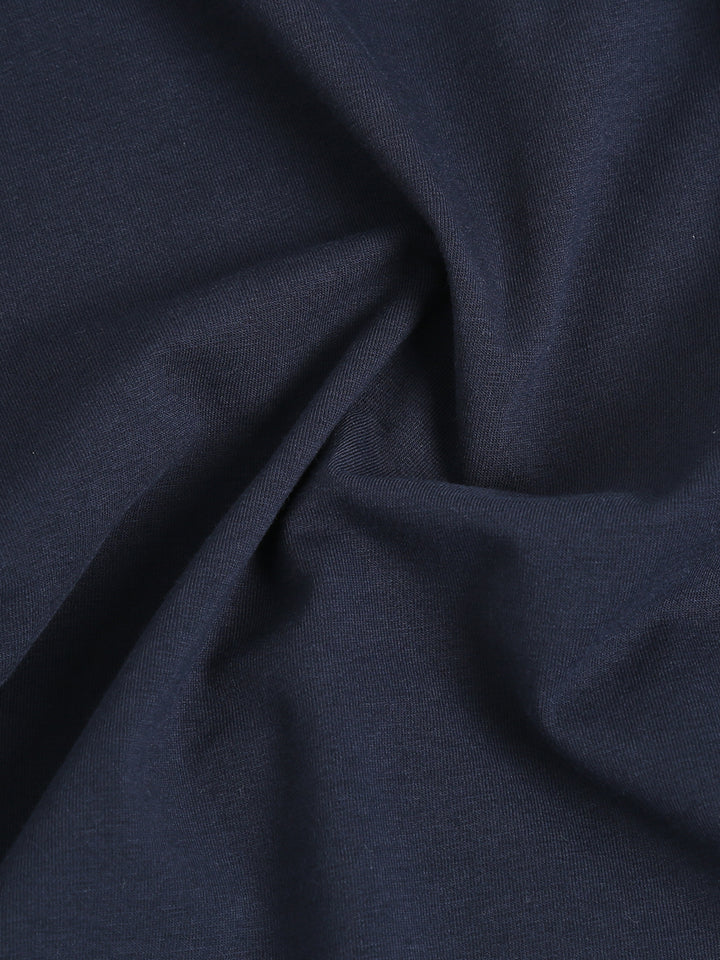 Boston Navy supima spandex cotton knit polo