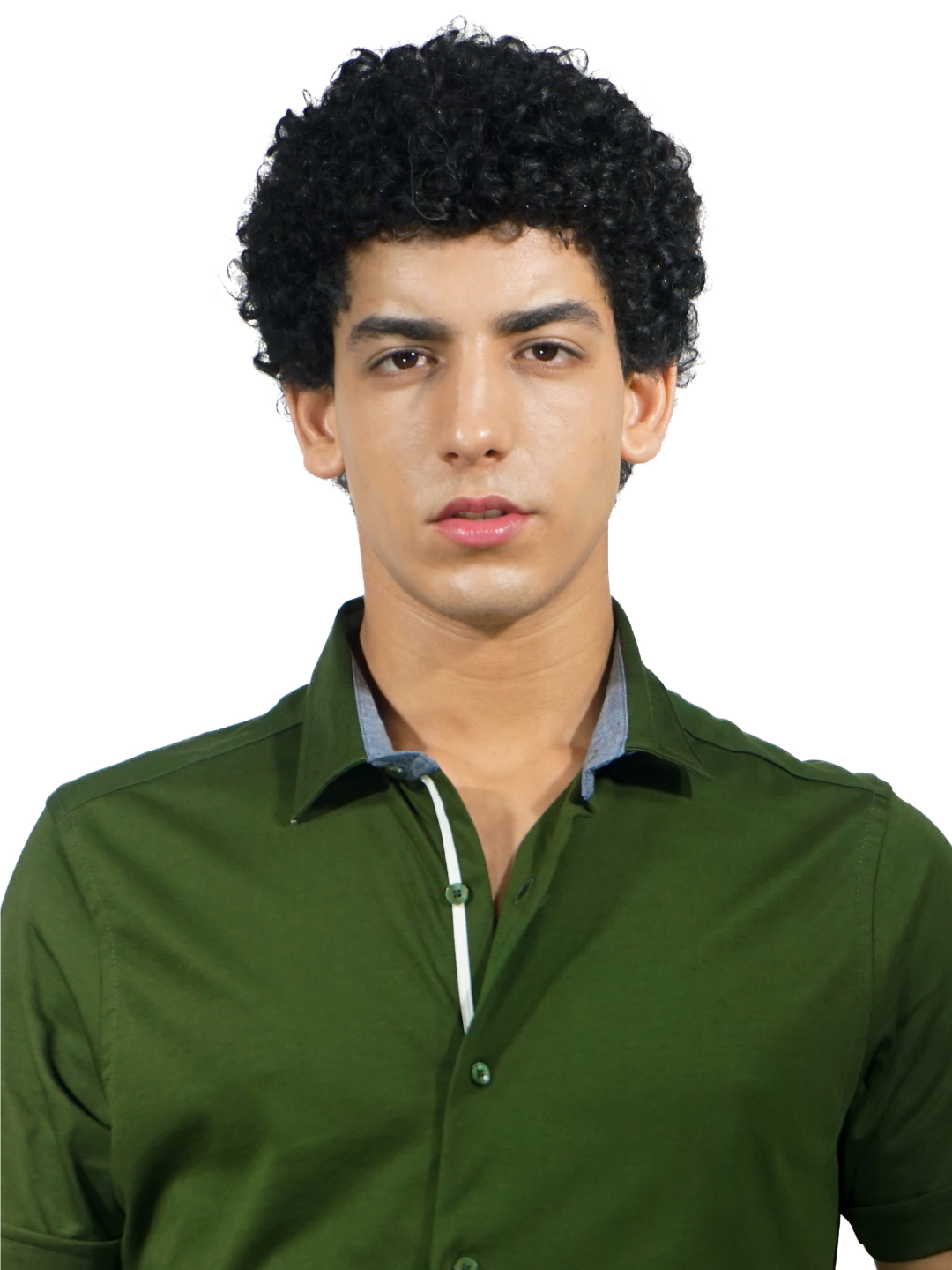 Supima PK Green Short Sleeve Shirt (Knit Shirt)