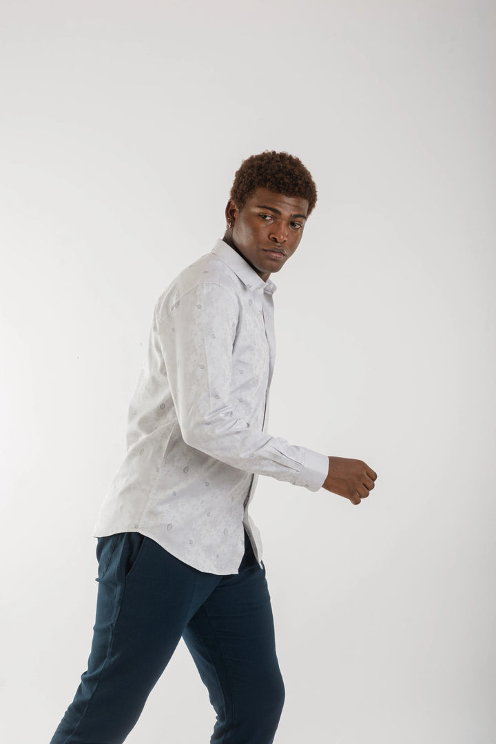 Giza grey shirt for men