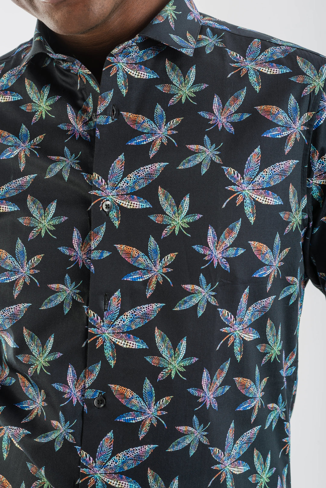 Giza Starleaves Printed Long Sleeve Shirt for Men