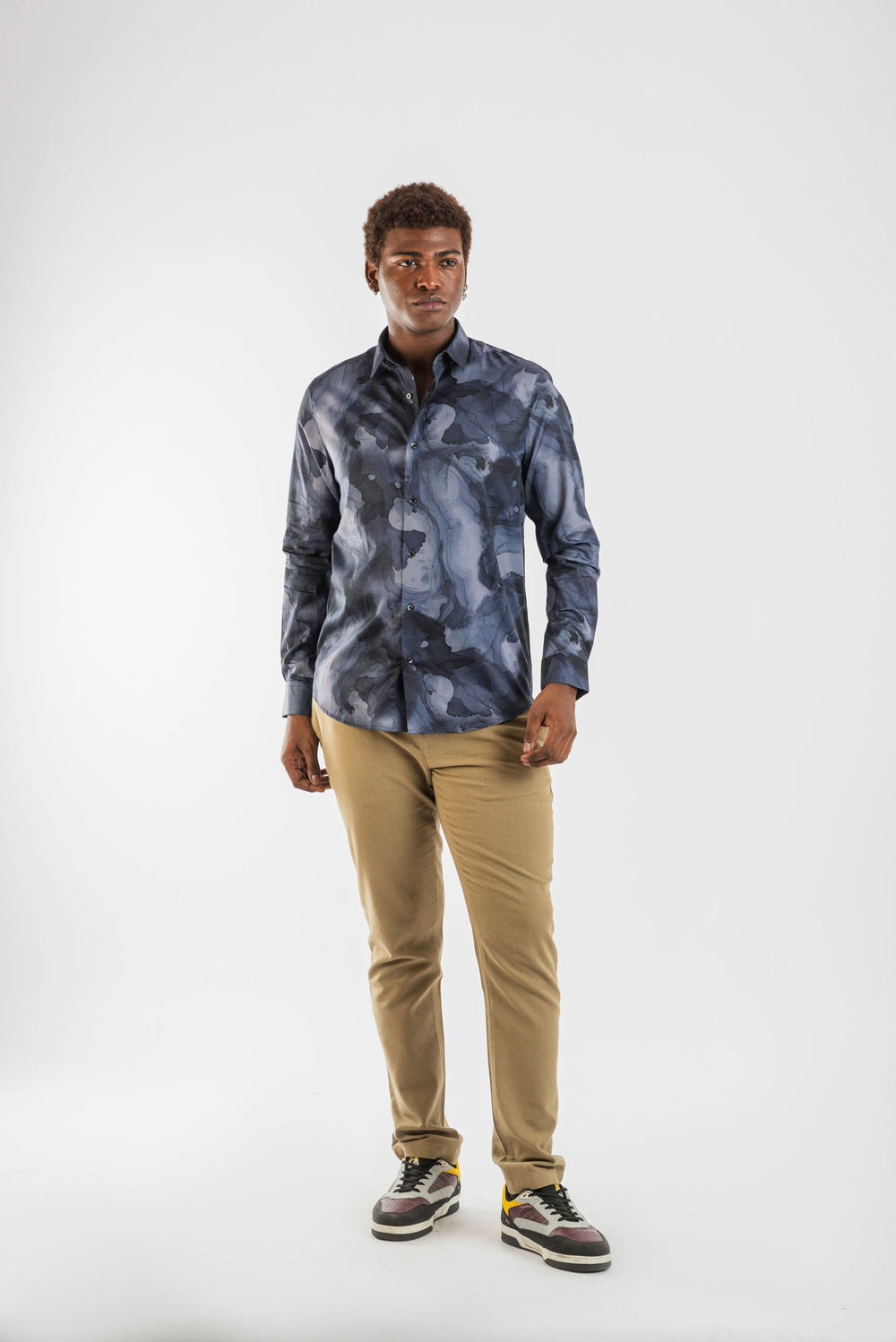 Giza Hurricane Printed Long Sleeve Shirt for Men