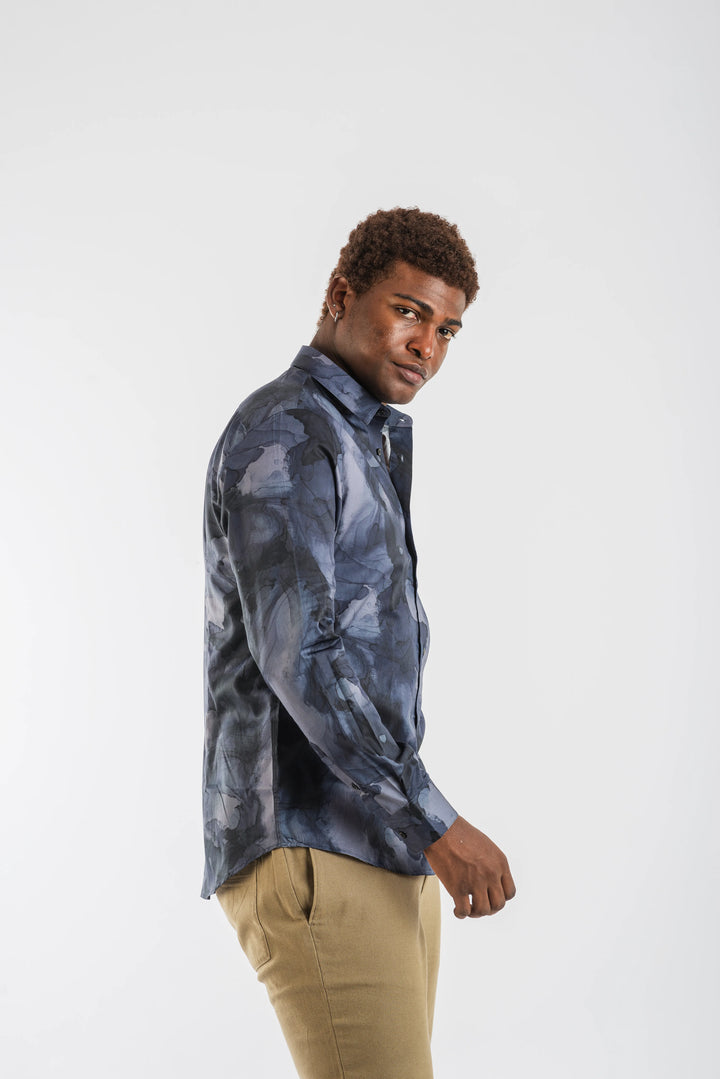 Giza Hurricane Printed Long Sleeve Shirt for Men