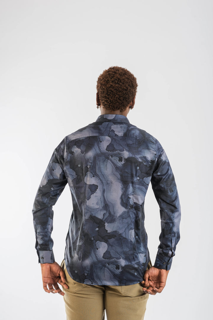 Giza Hurricane Printed Long Sleeve Shirt for Men