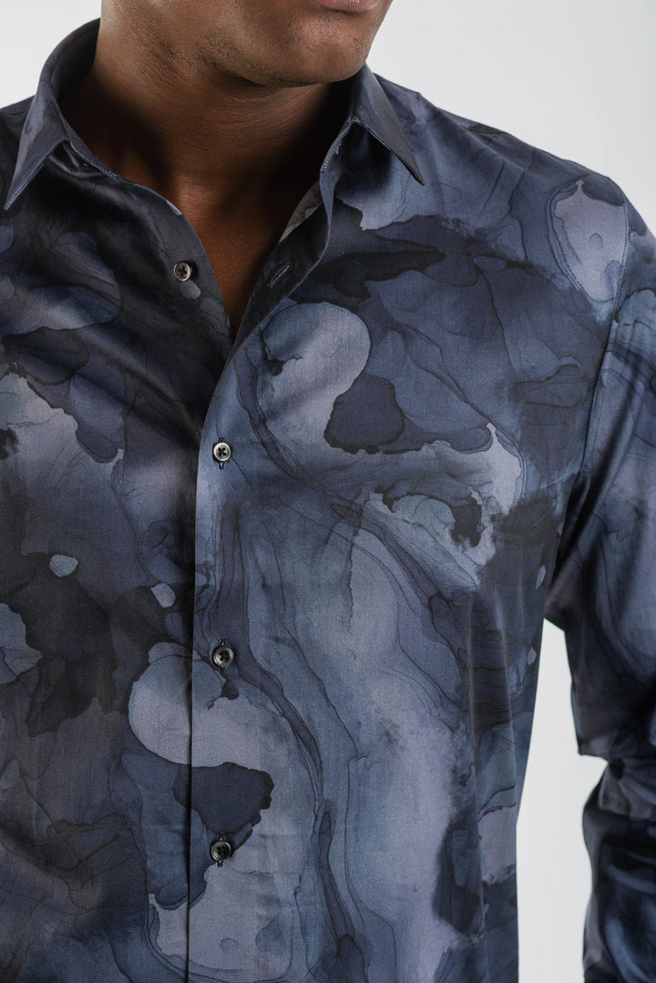 Giza Hurricane Printed Long Sleeve Shirt for Men