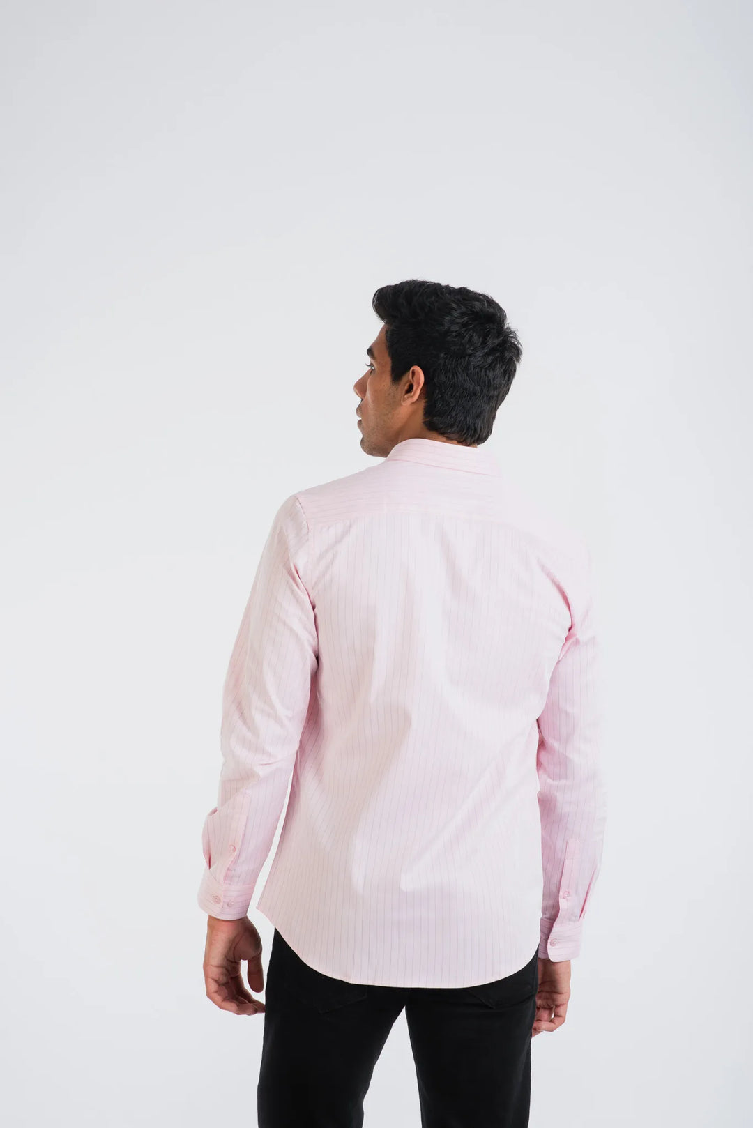 Pink stripe Giza shirt