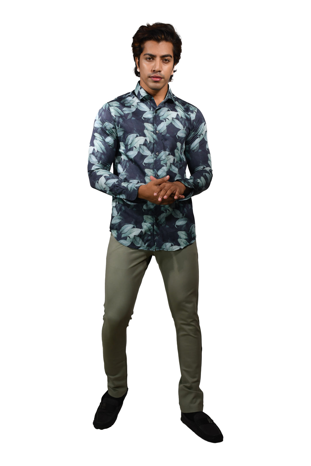 fancy Printed Long Sleeve Shirt for men