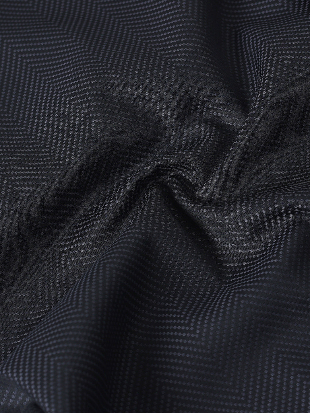 Navy Self Design Giza Shirt