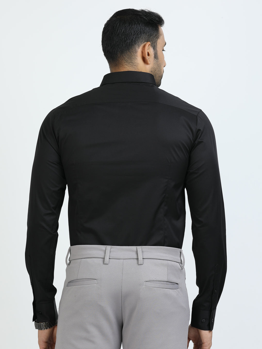 Black Giza Cotton Shirt