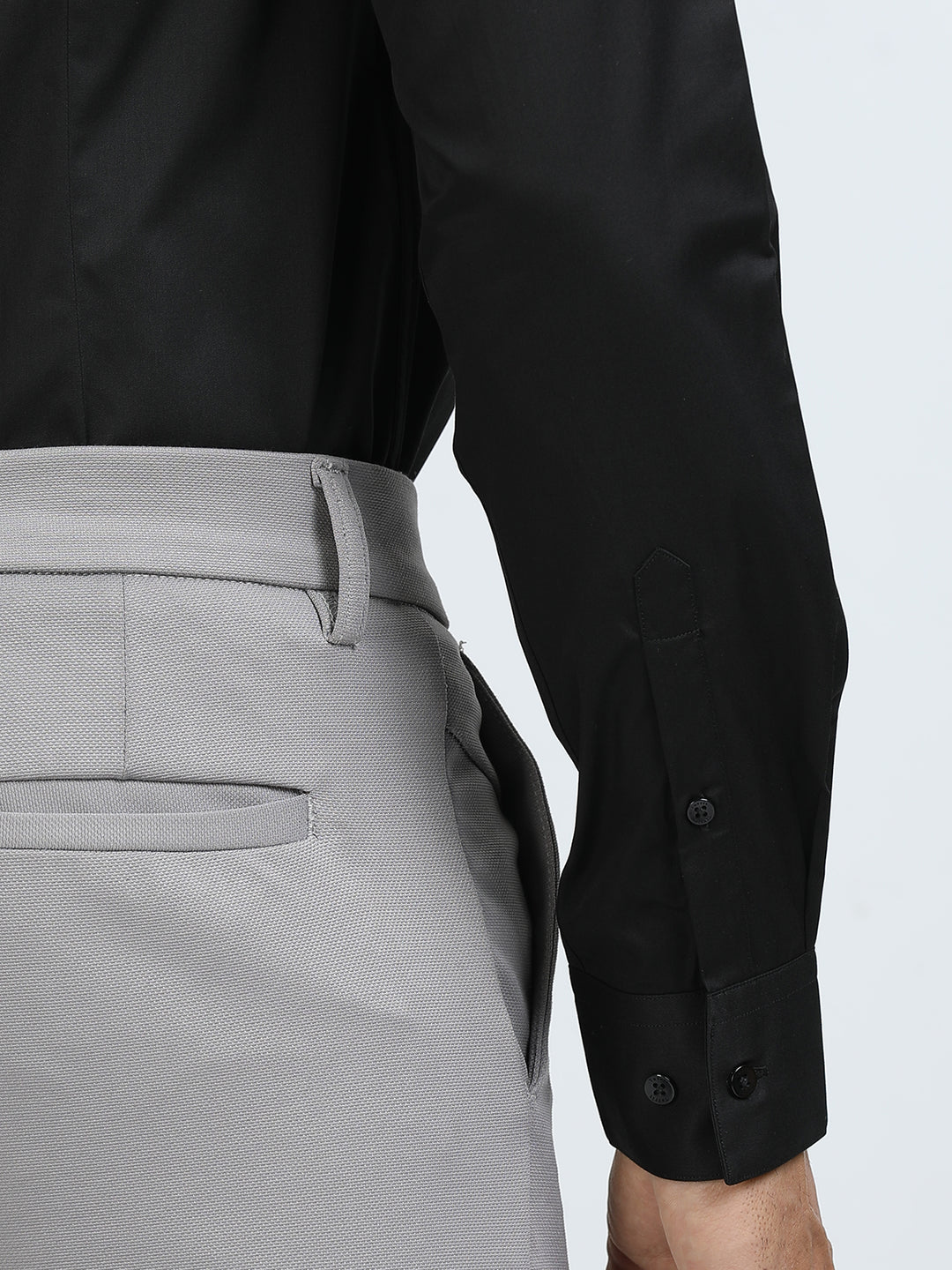 Black Giza Cotton Shirt