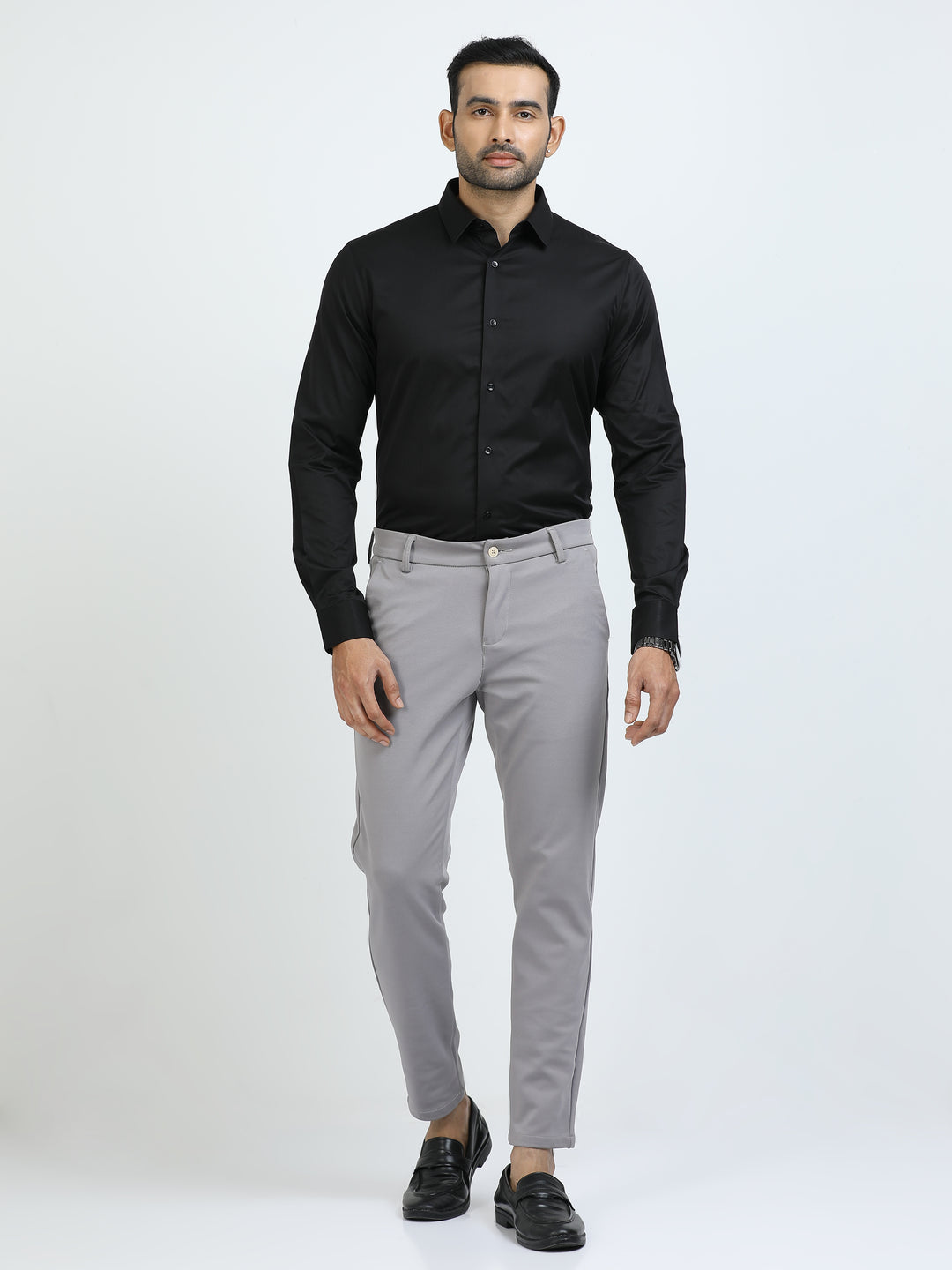 Black Giza Cotton Shirt