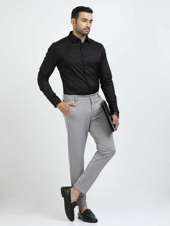 Black Giza Cotton Shirt