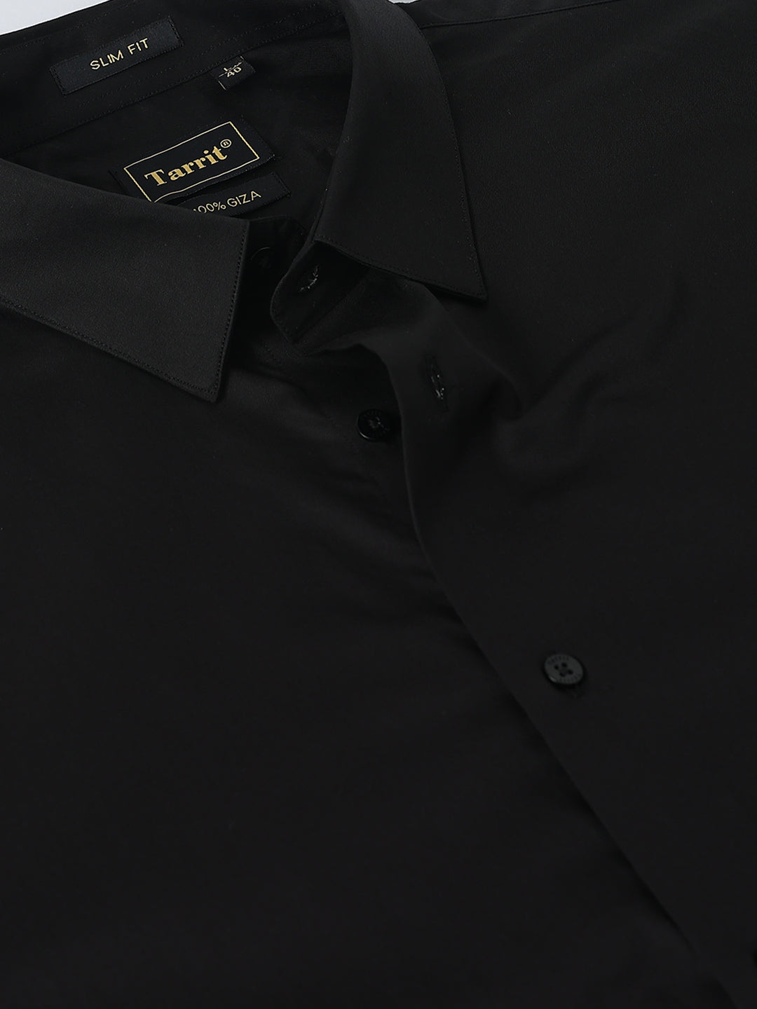 Black Giza Cotton Shirt