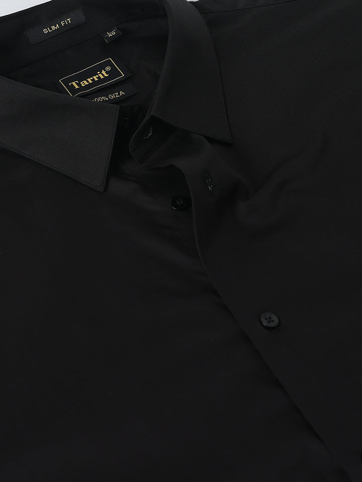 Black Giza Cotton Shirt