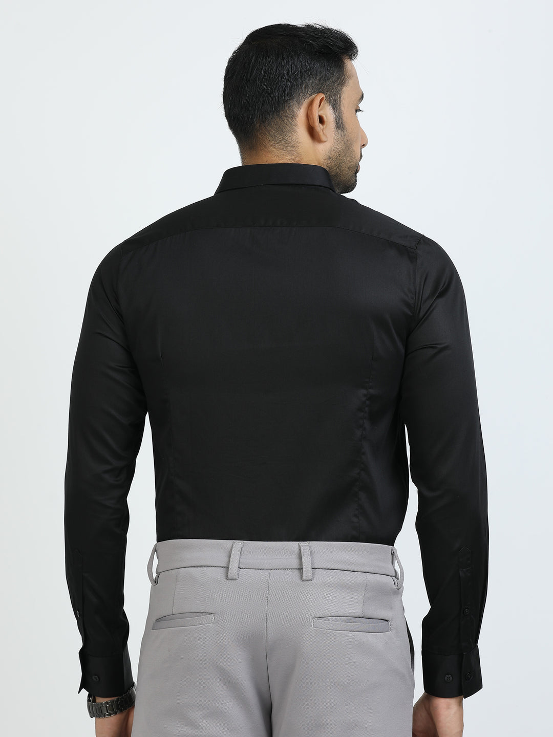 Black Giza Cotton Shirt