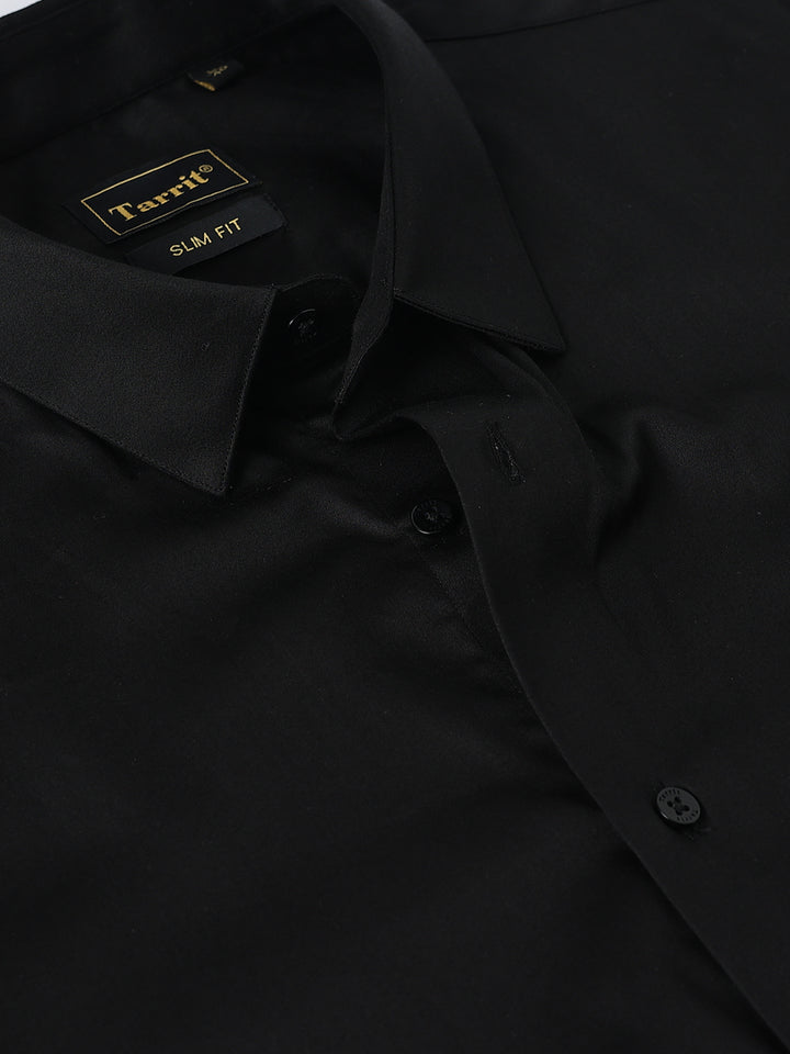 Black Giza Cotton Shirt