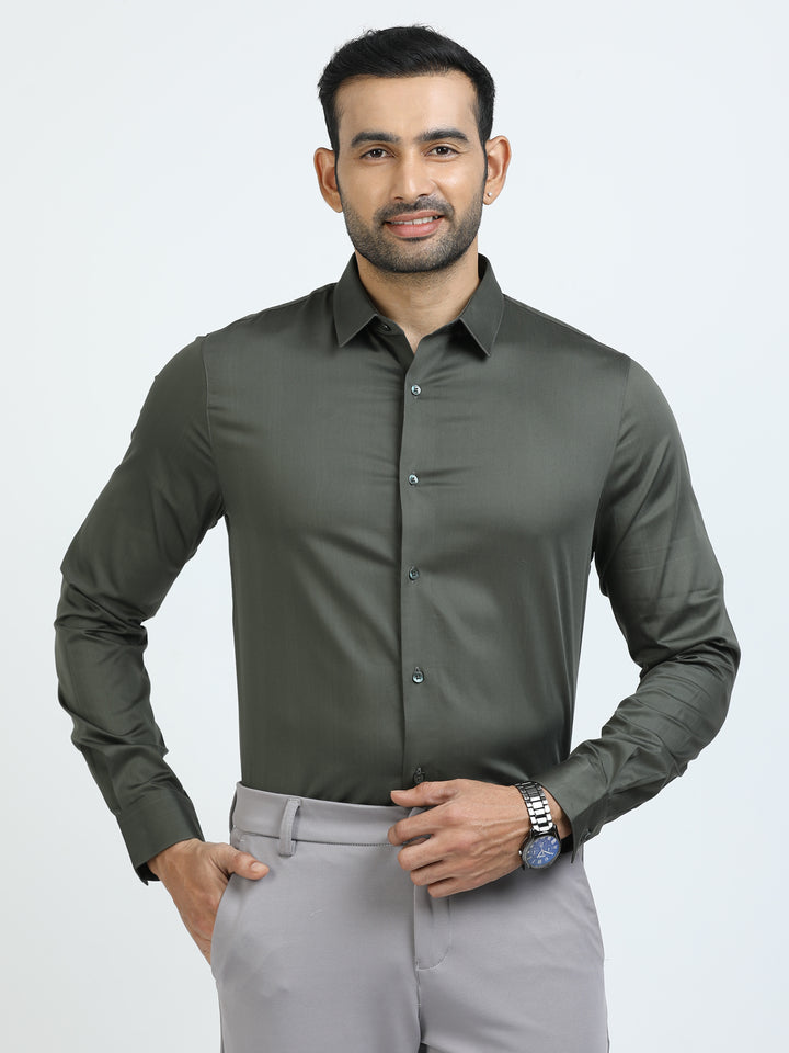 Emerald Green Giza Shirt