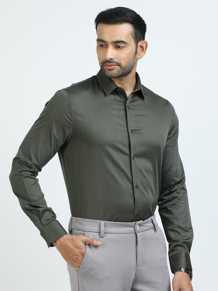 Emerald Green Giza Shirt