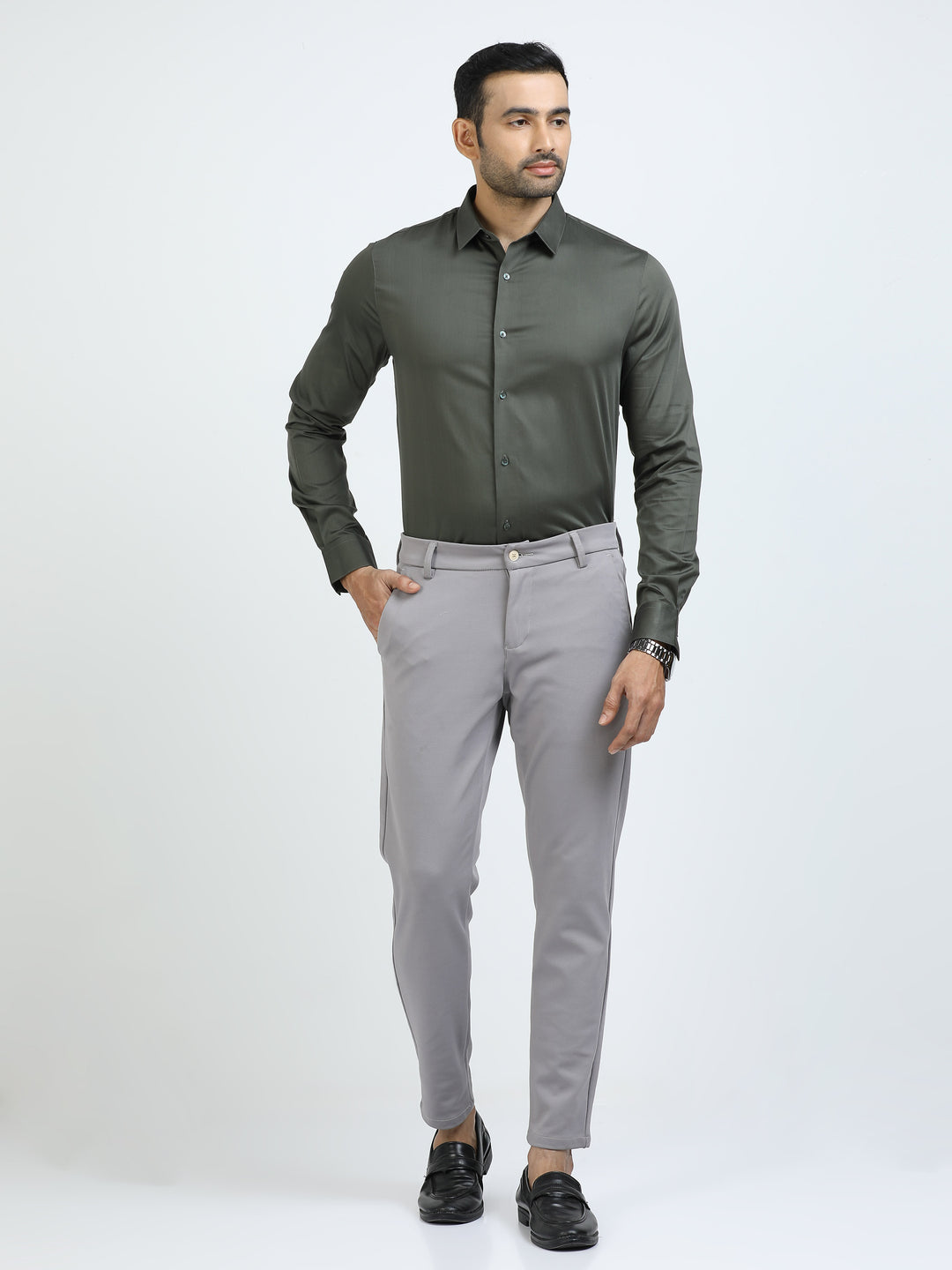 Emerald Green Giza Shirt