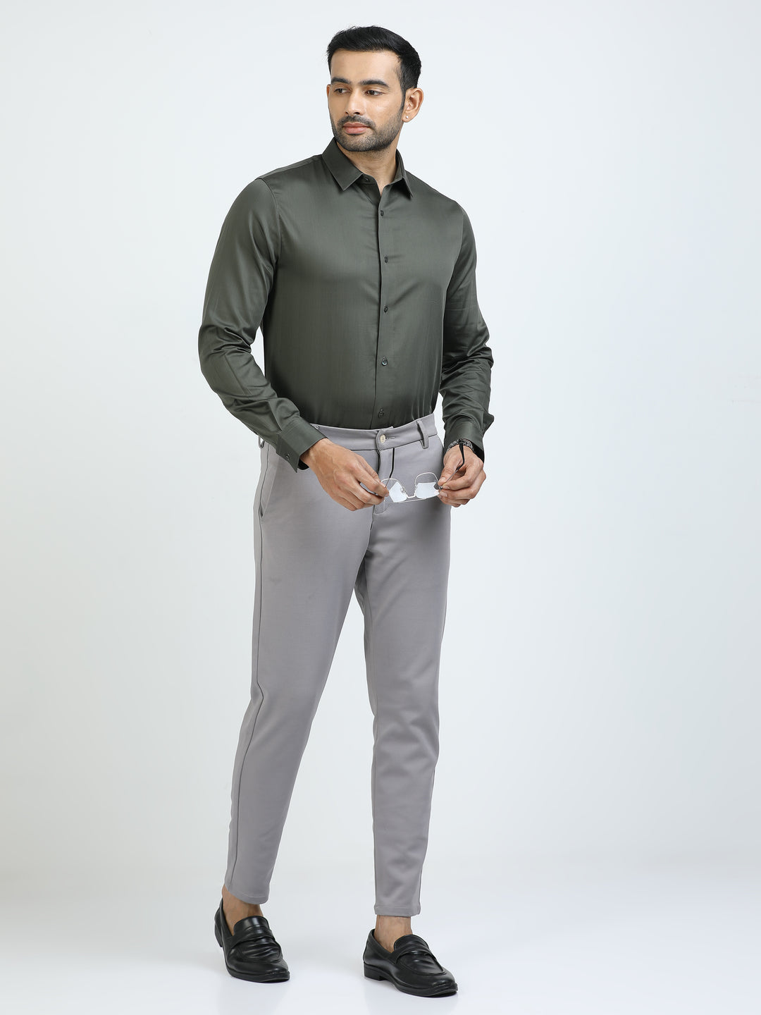 Emerald Green Giza Shirt