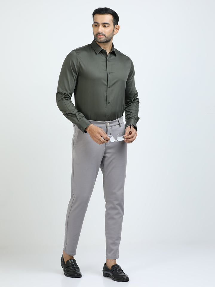 Emerald Green Giza Shirt