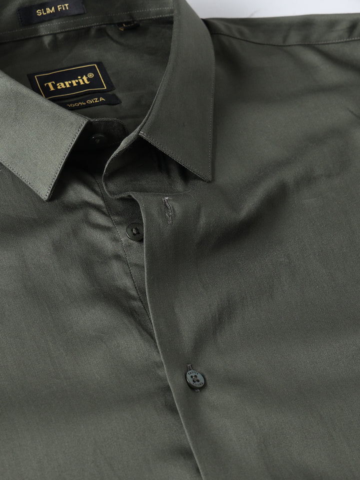 Emerald Green Giza Shirt