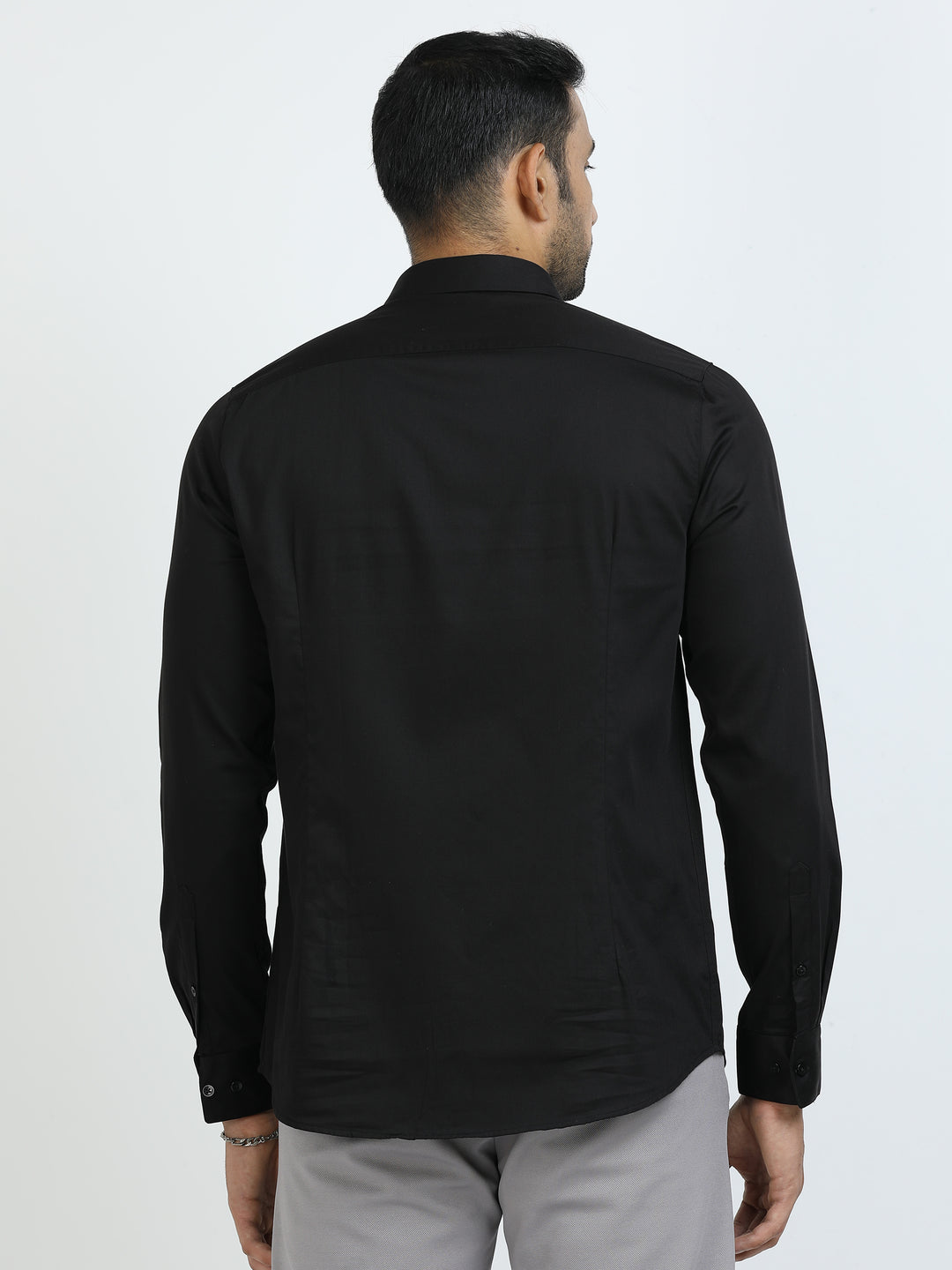 Black Tiger Jacquard shirt