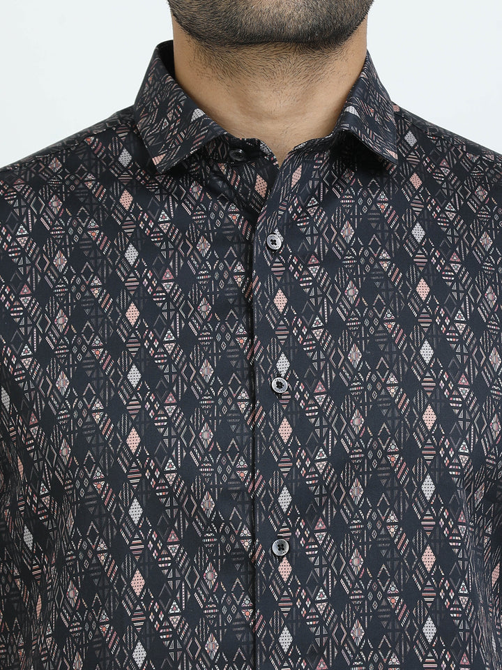 Diamond Print Giza Shirt