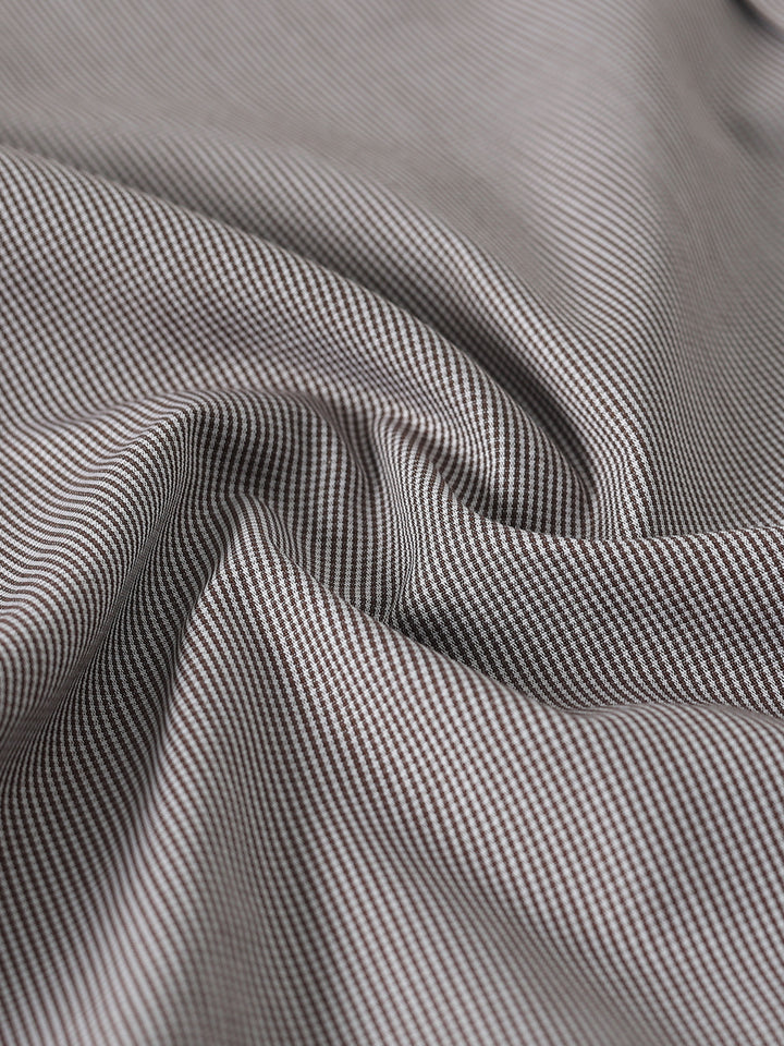 B&W Small Checked Giza Shirt