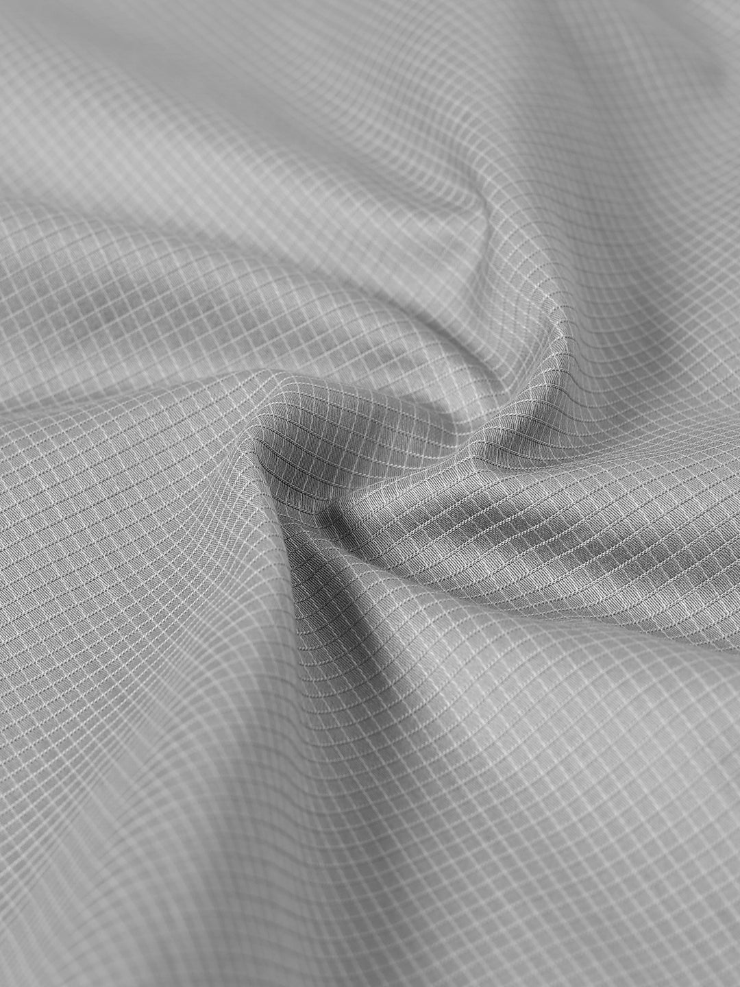 Lite Grey Checked Giza Shirt