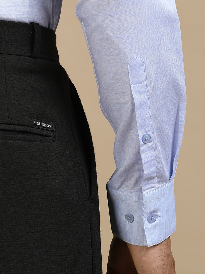 Blue Giza Cotton Shirt