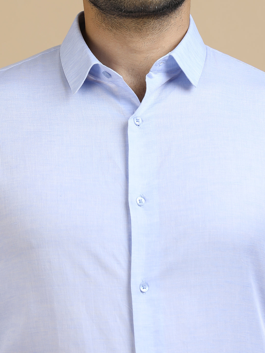 Blue Giza Cotton Shirt