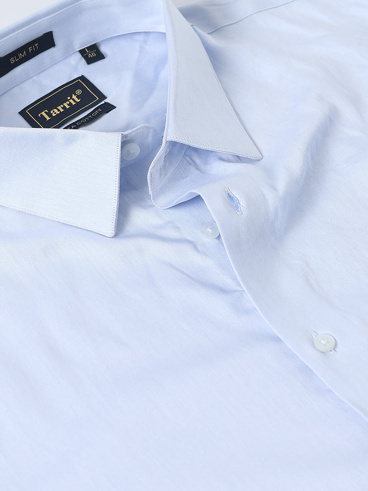 Blue Giza Cotton Shirt