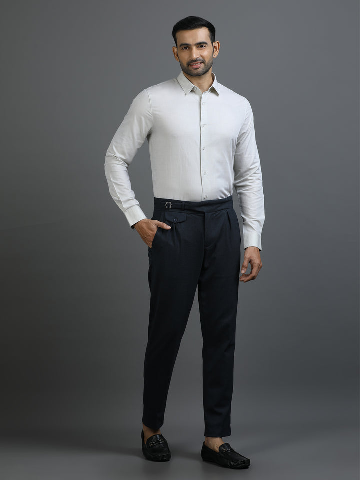 Grey Giza Cotton Shirt