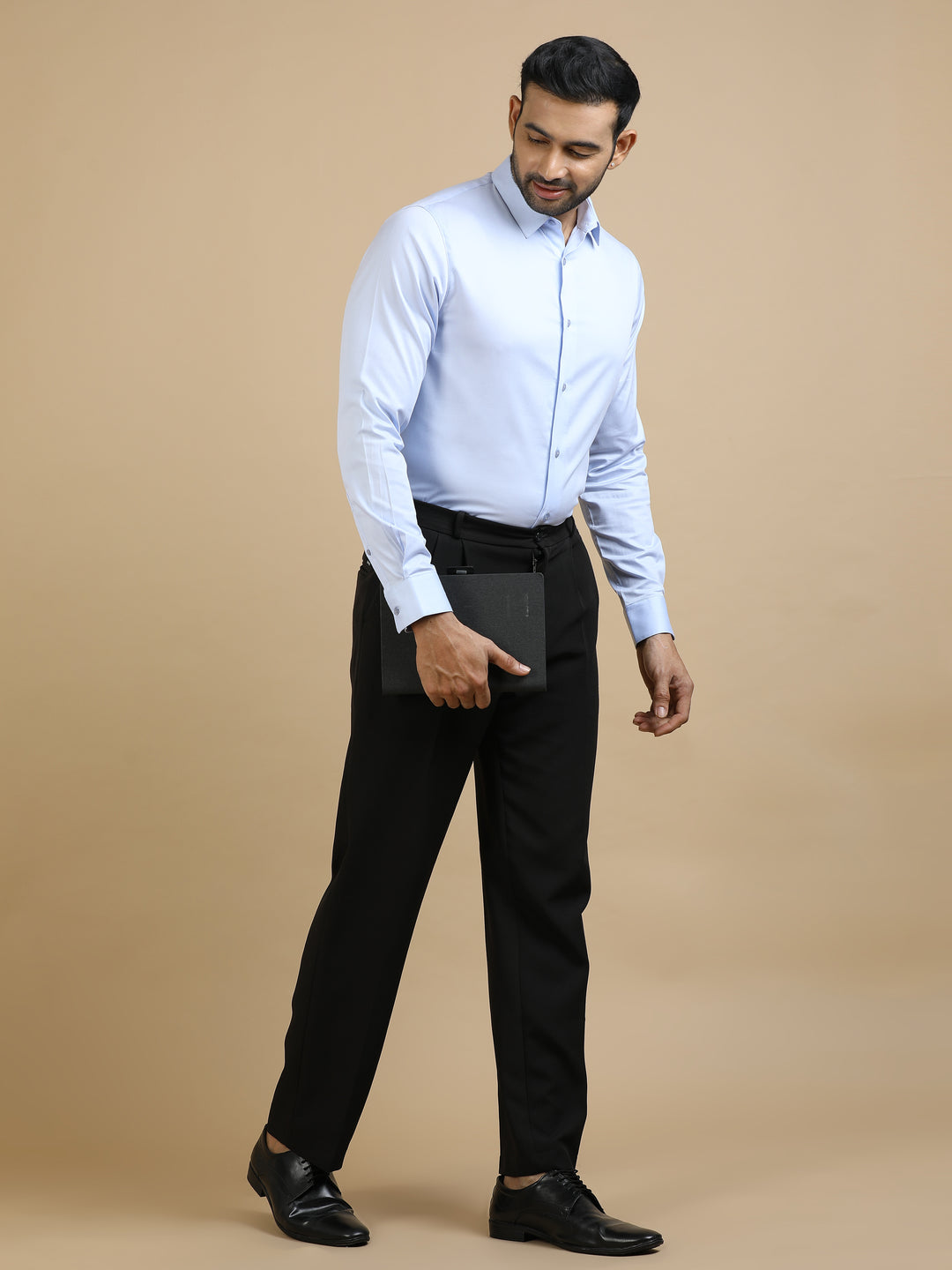 Lagoon Blue Giza Cotton Shirt