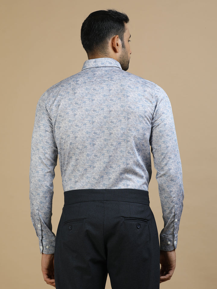 Blue Art Giza Cotton Shirt