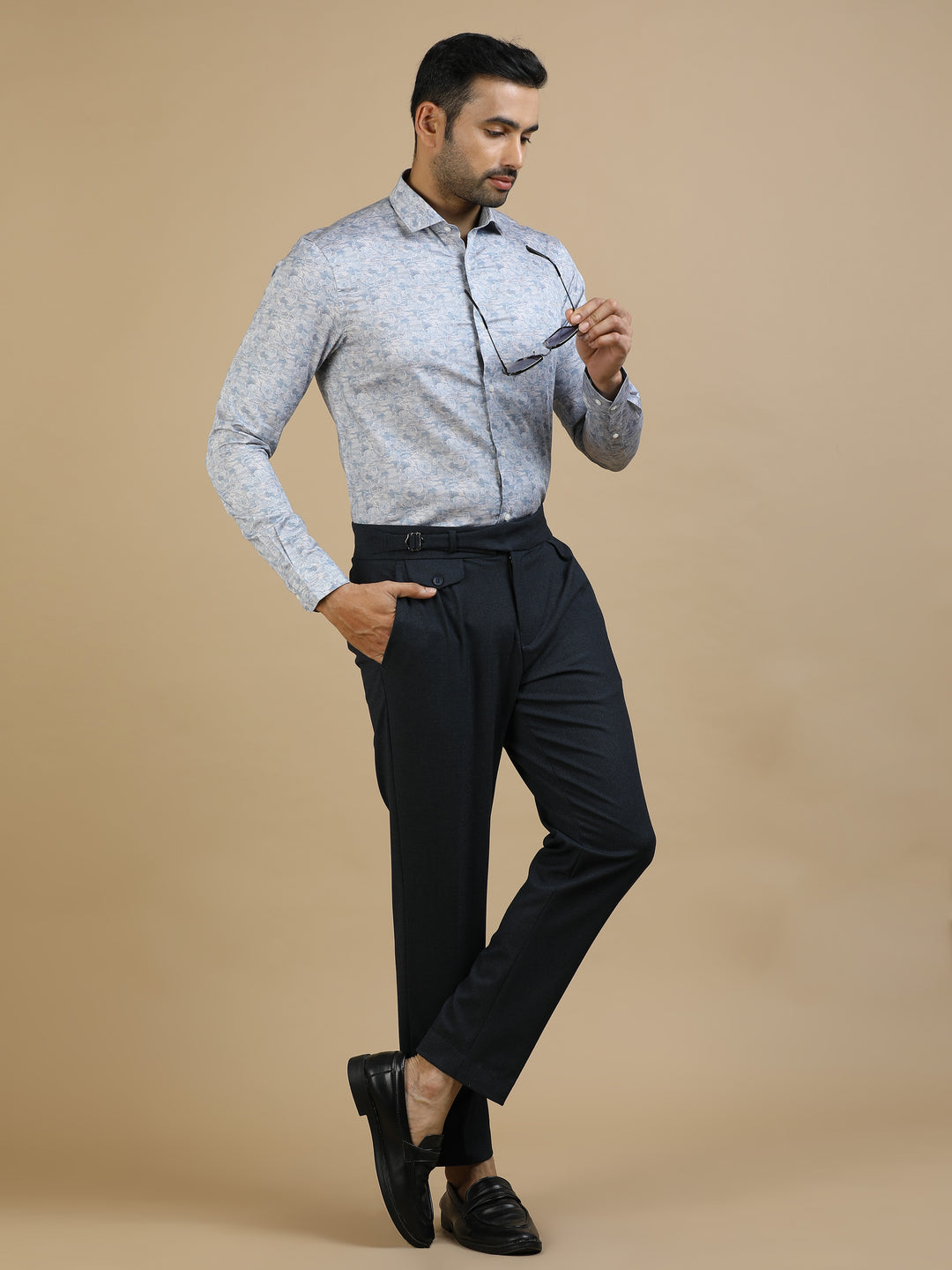 Blue Art Giza Cotton Shirt