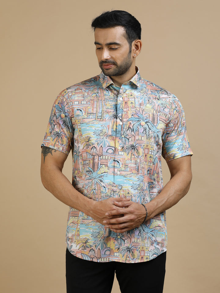 Colour Full Vecation Giza Shirt
