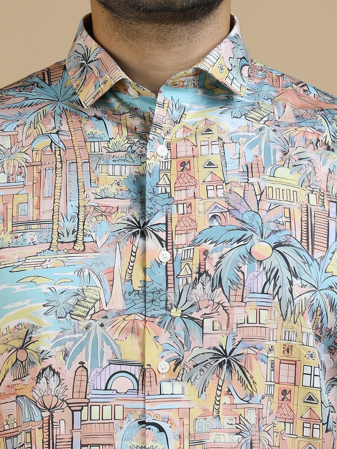 Colour Full Vecation Giza Shirt