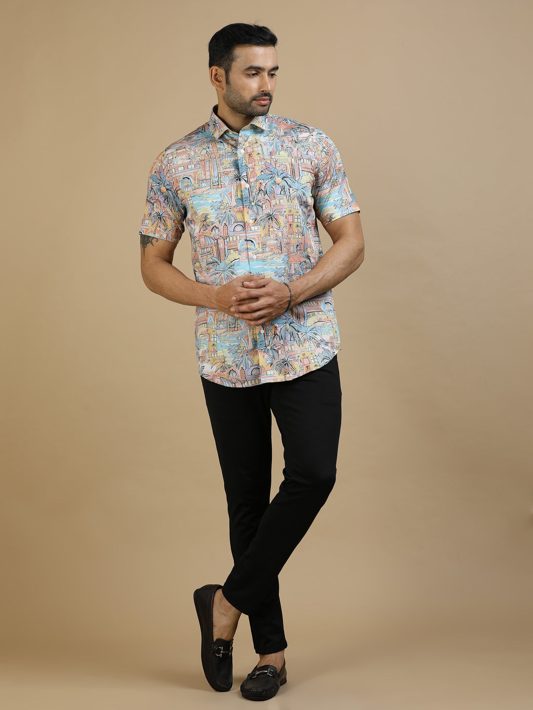 Colour Full Vecation Giza Shirt