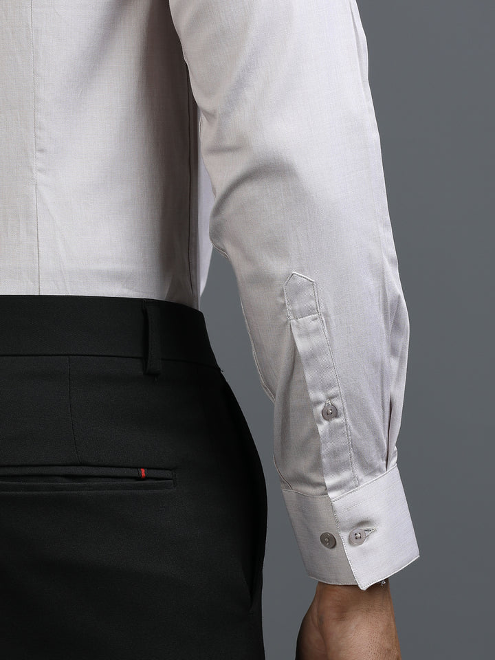 Grey Giza Cotton Shirt