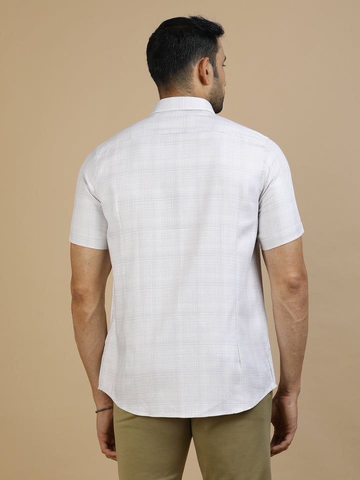 Multi Checked Giza Shirt