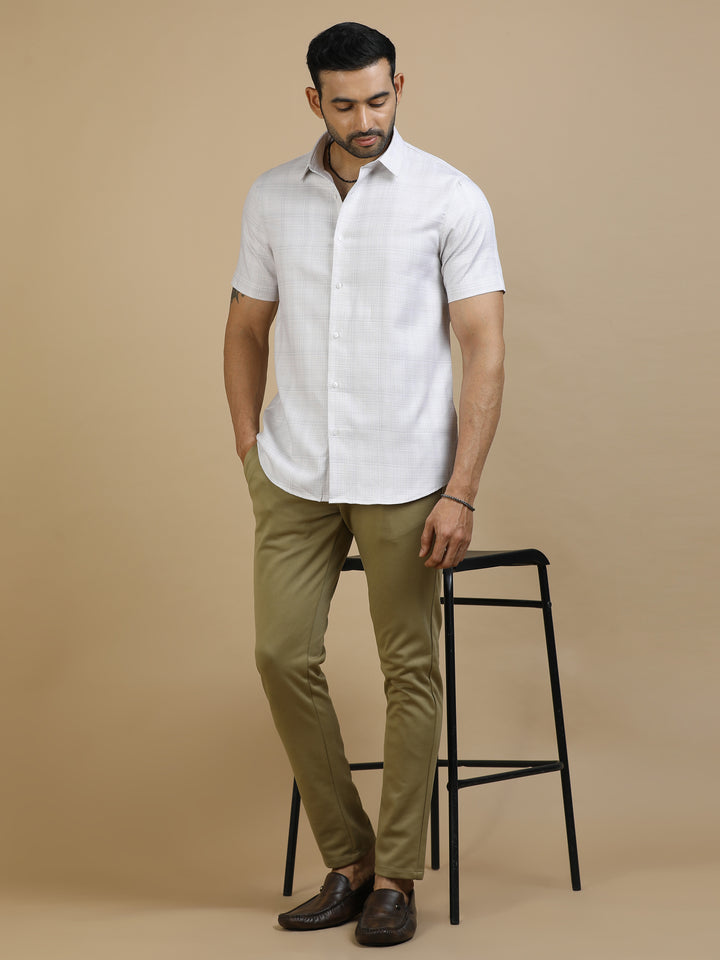 Multi Checked Giza Shirt