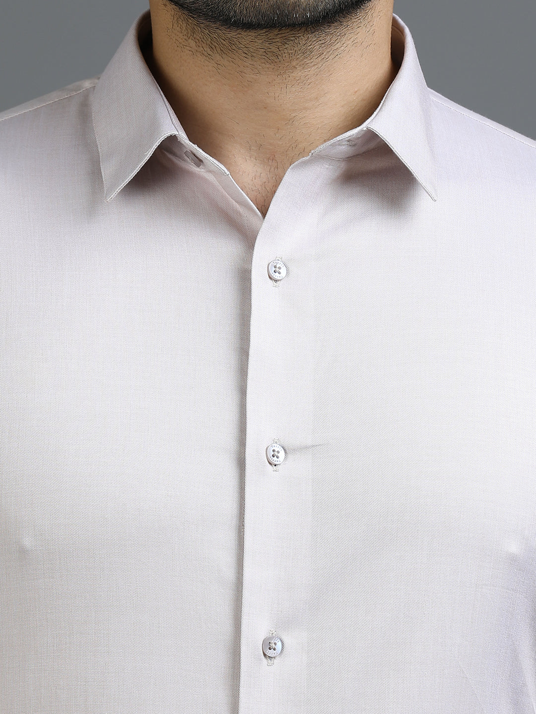 Grey Giza Cotton Shirt