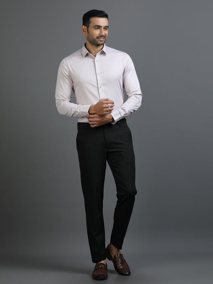 Grey Giza Cotton Shirt