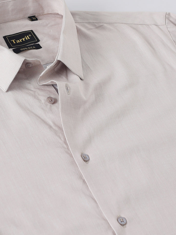 Grey Giza Cotton Shirt