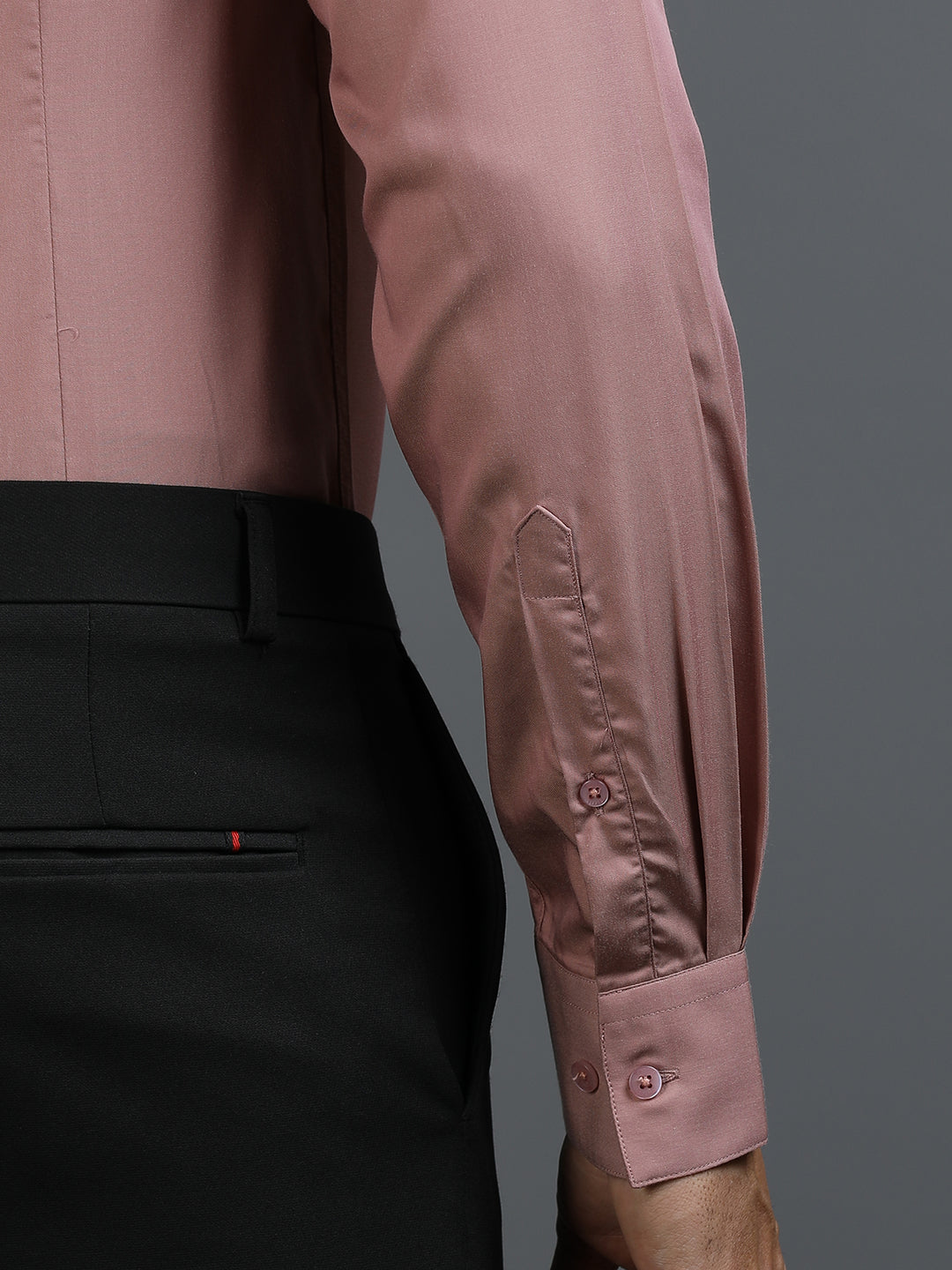 Solid Pink Tencel shirt