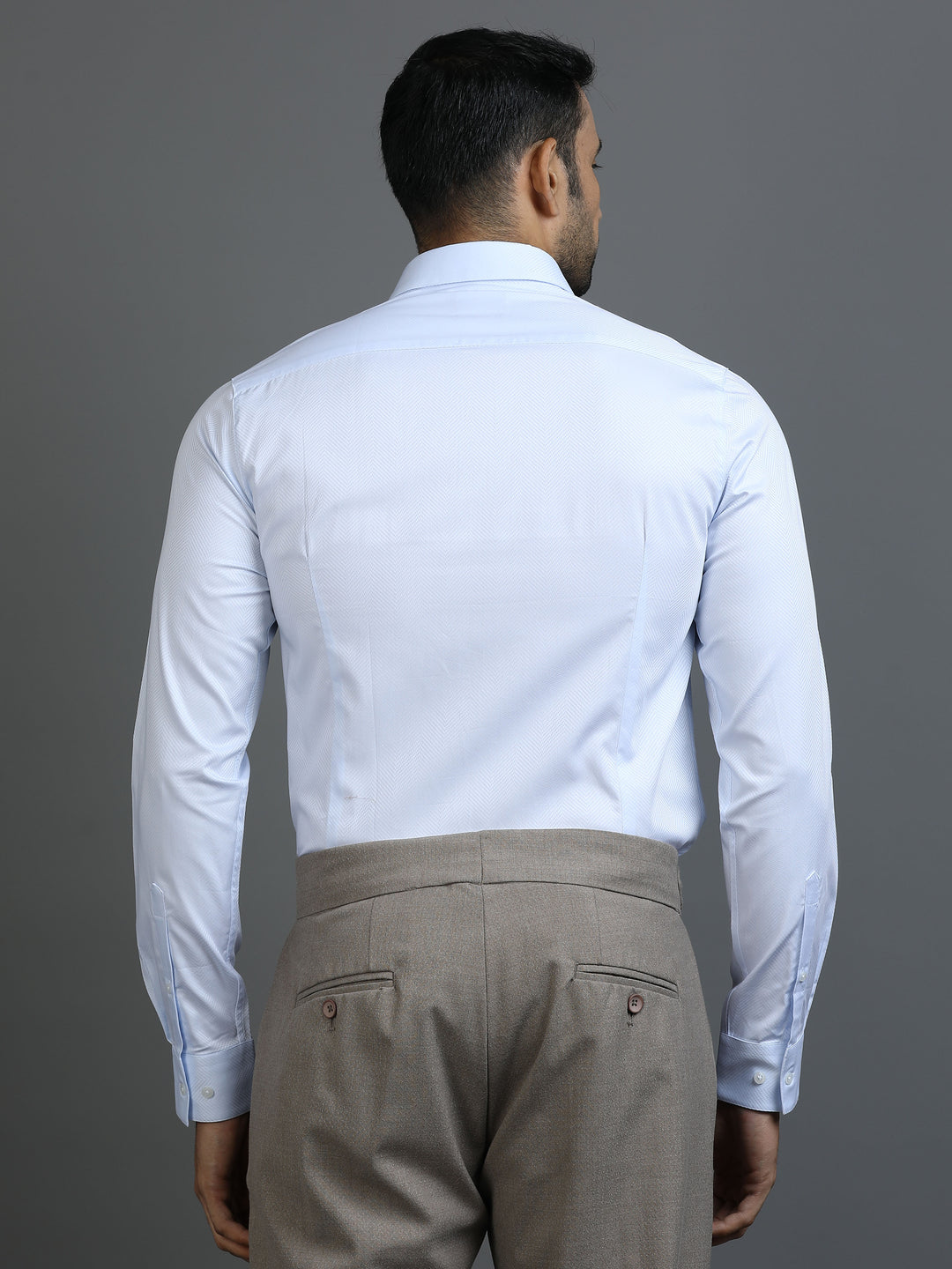 Blue Geometric Giza Shirt