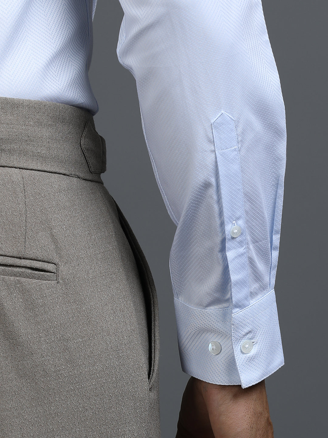 Blue Geometric Giza Shirt